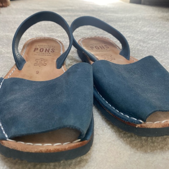 Avarca PONS dark blue sandals size 9 - Picture 4 of 5